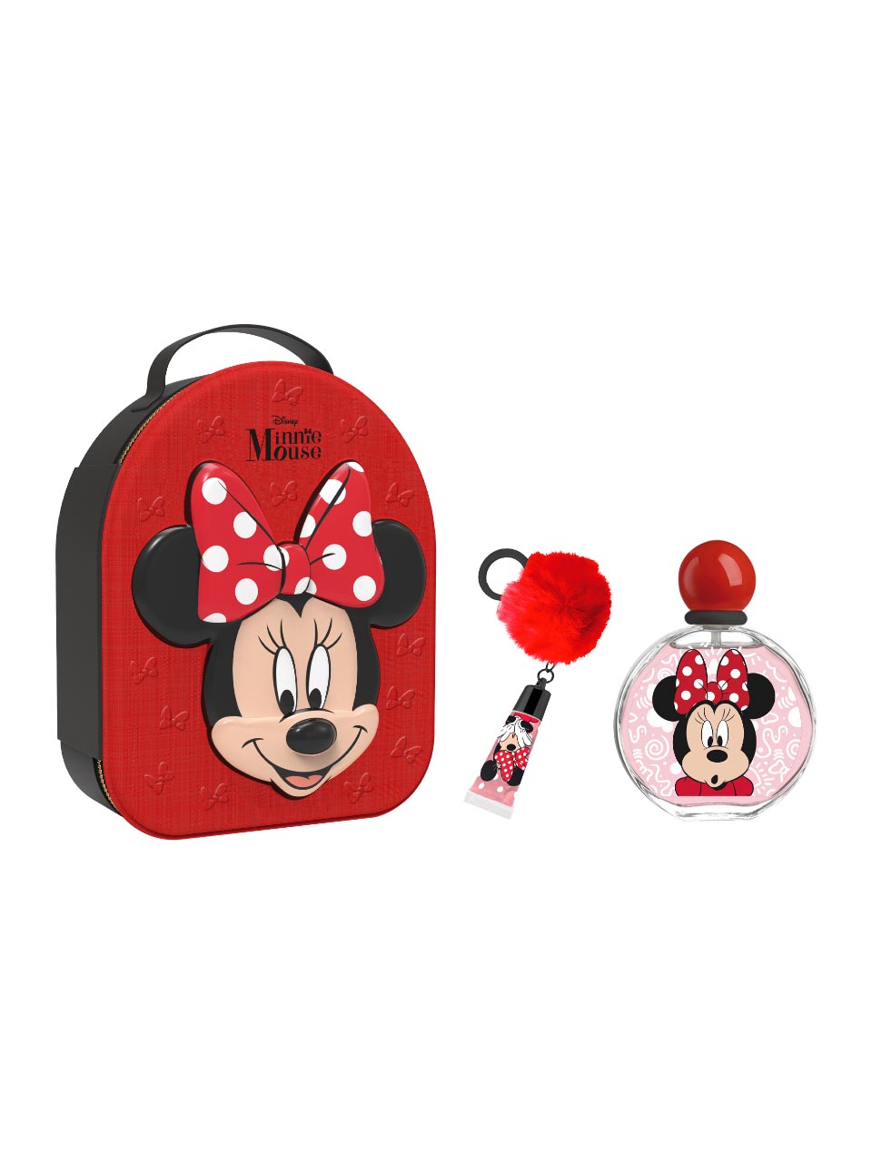 Kids Minnie Zip Case EdT 100 ml/Lip Gloss w/Charm null - onesize - 1