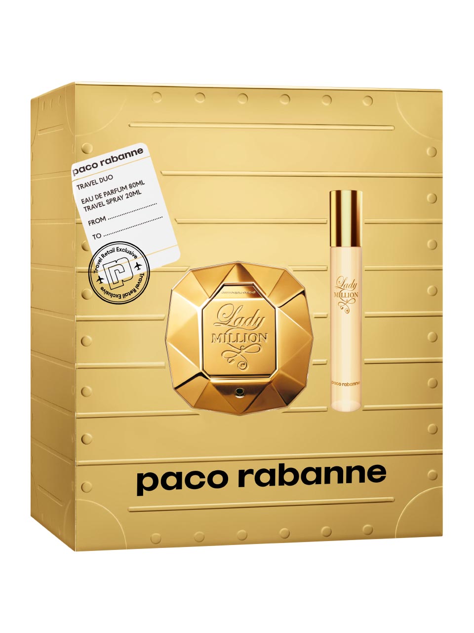 Paco Rabanne Lady Million Set 100 ml/EdP 80 +20 ml null - onesize - 1