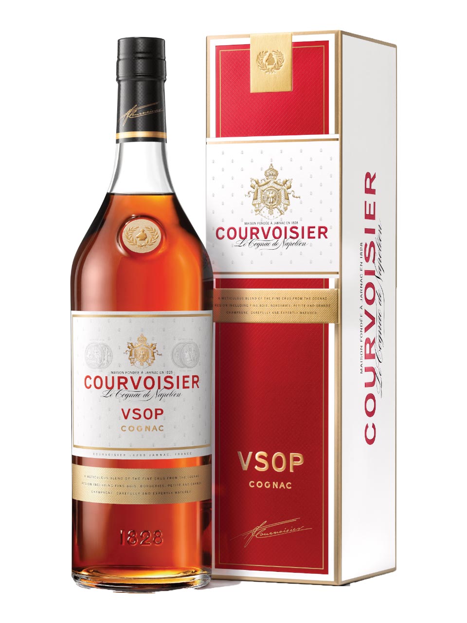 Courvoisier VSOP 40% 1L Gift Pack null - onesize - 1