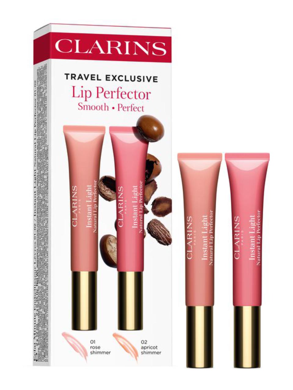Clarins Lip Perfector Set/01 & 02 null - onesize - 1