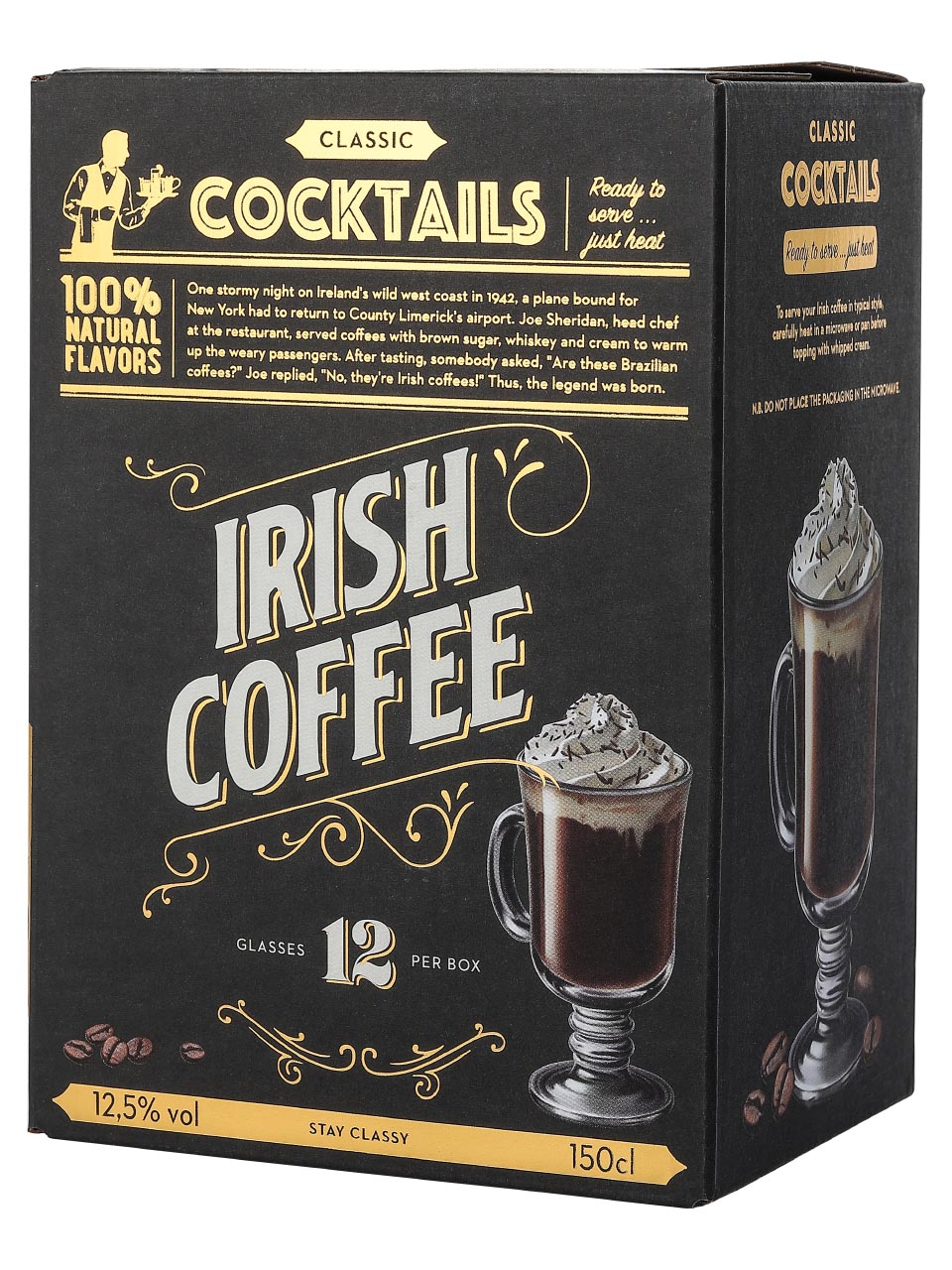 Classic Cocktails Irish Coffee 12.5%1.5L BIB* null - onesize - 1