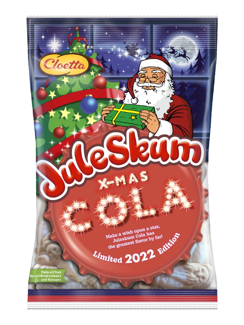 Cloetta Christmas foam with cola flavor 100g null - onesize - 1
