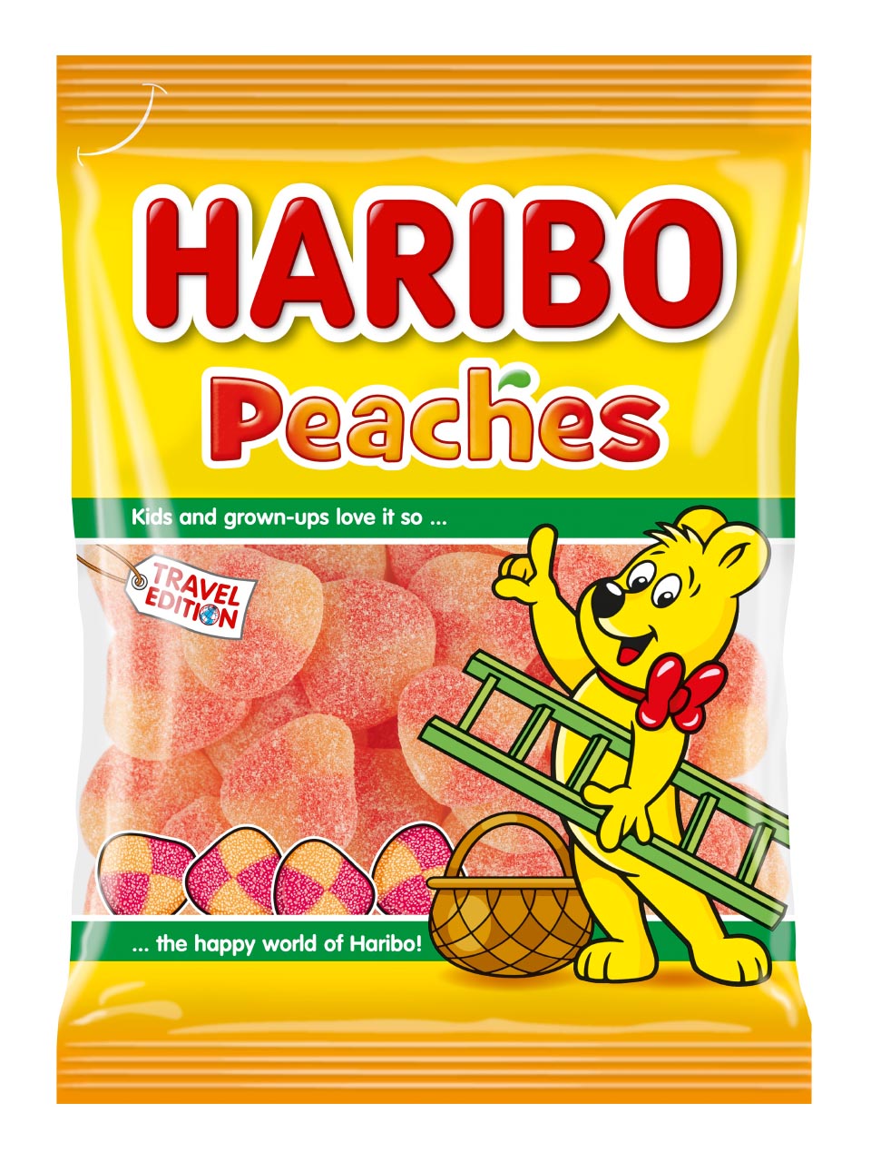 Haribo Peaches 450g null - onesize - 1