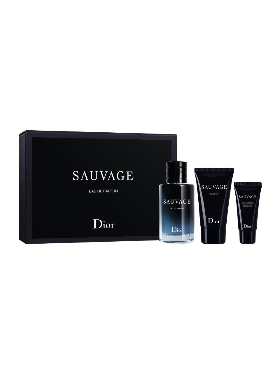 Dior Sauvage Set/ Eau de Parfum 60 ml + Shower Gel 50 ml + Face & Beard 20 ml null - onesize - 1