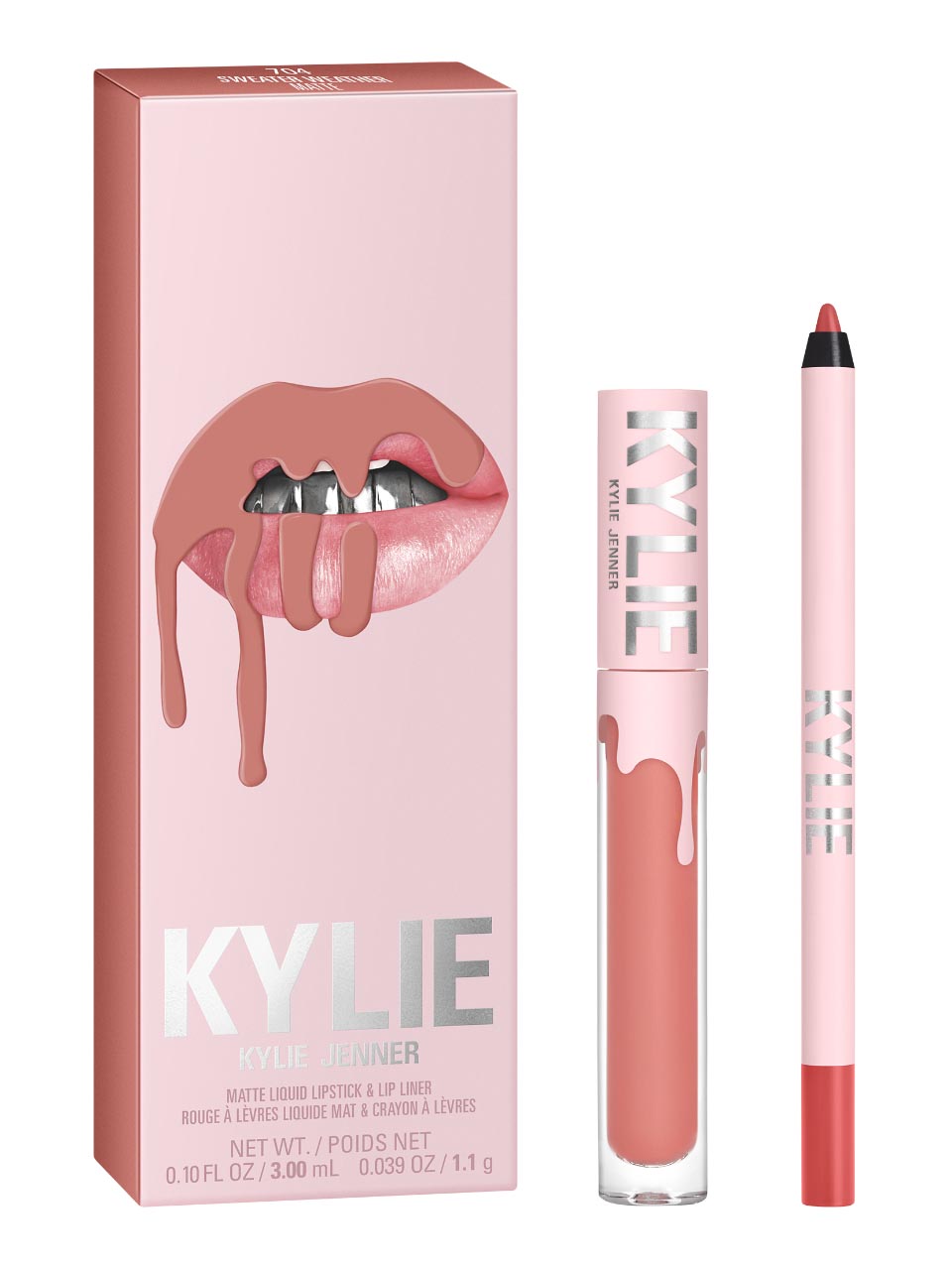 Kylie Cosmetics Make-Up Lipstick Set N° 704 Sweater Weather null - onesize - 1