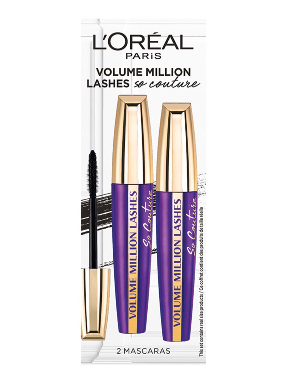 L'Oréal VML So Couture Mascara Set 2 x N° 1 Black null - onesize - 1