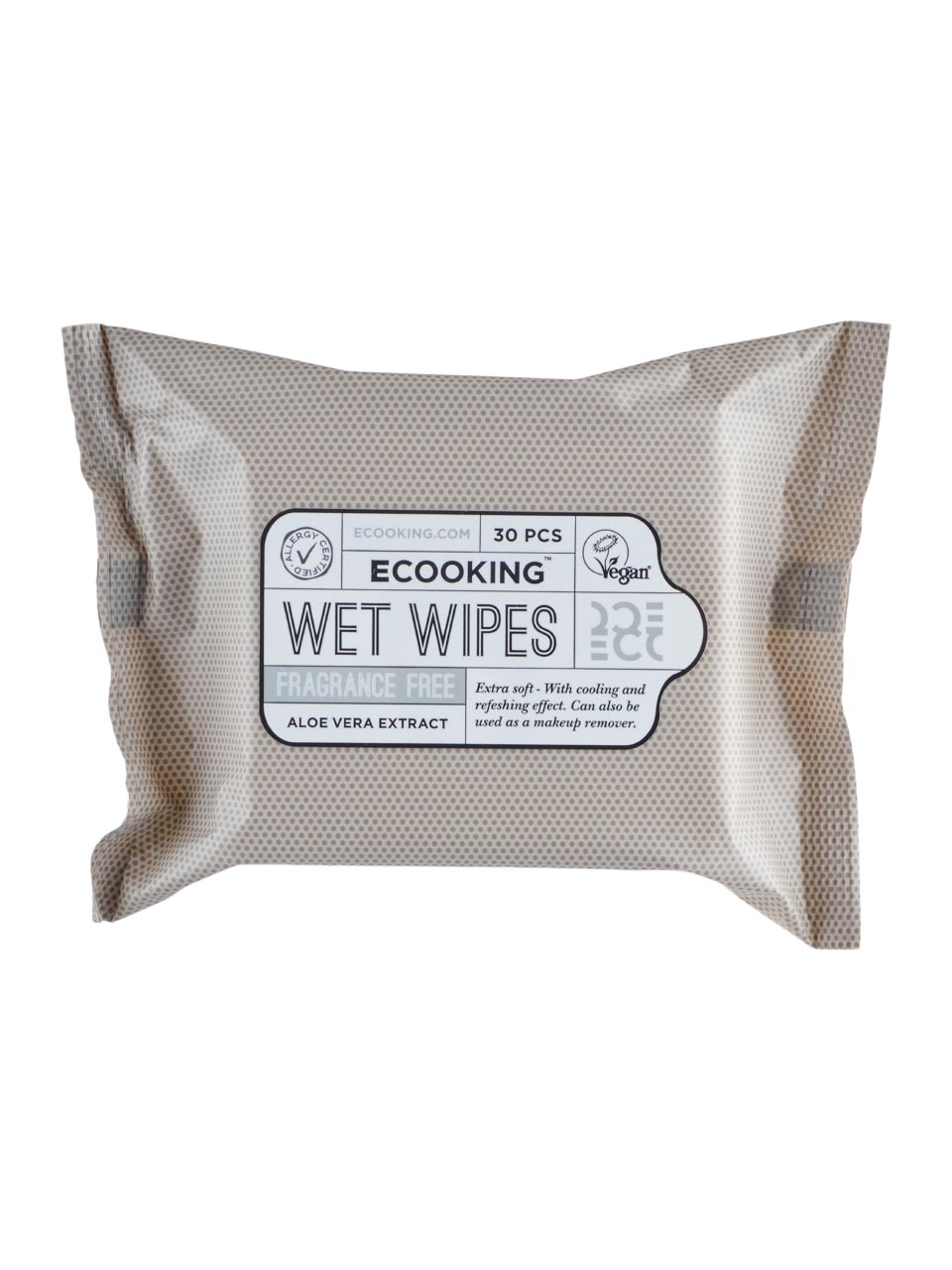 Ecooking Skin care Wet Wipes Fragrance Free 30 pc null - onesize - 1