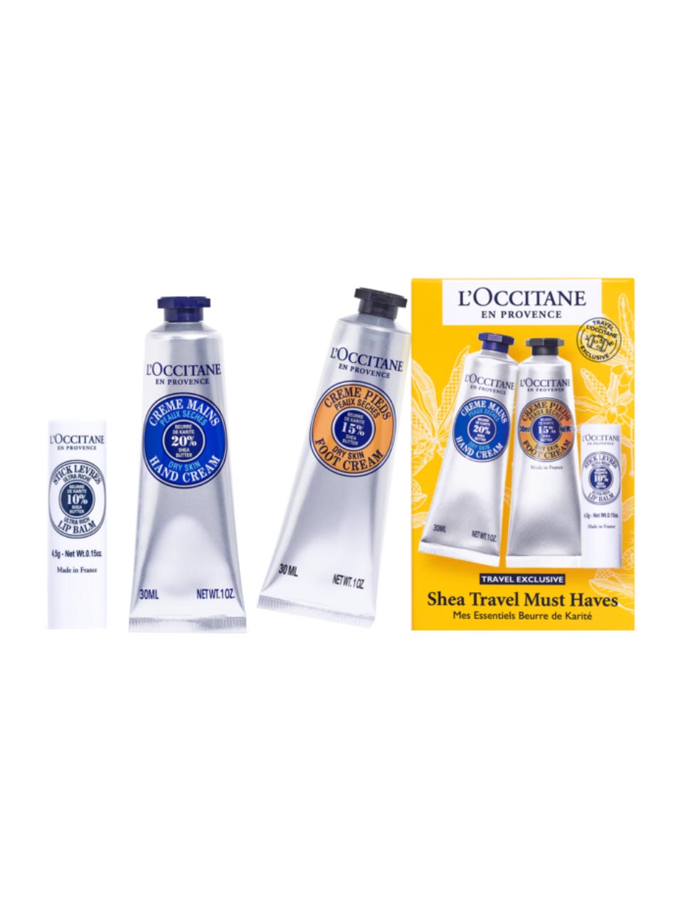 L'Occitane Shea Butter Travel Must Haves Set null - onesize - 1