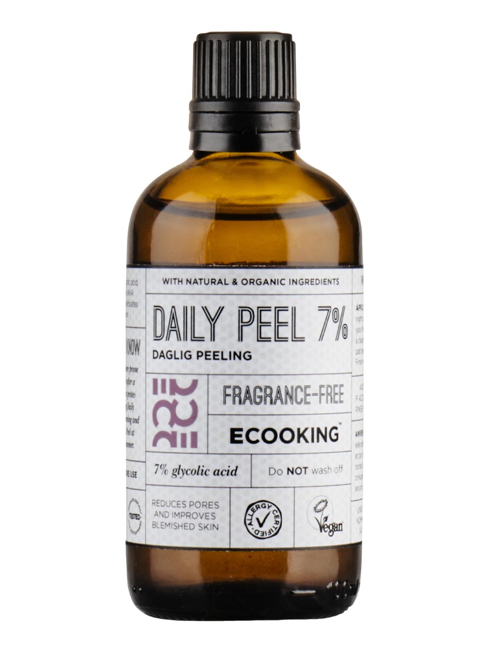 Ecooking Skin Care Face Daily Peel 7 % Fragrence Free 100 ml null - onesize - 1