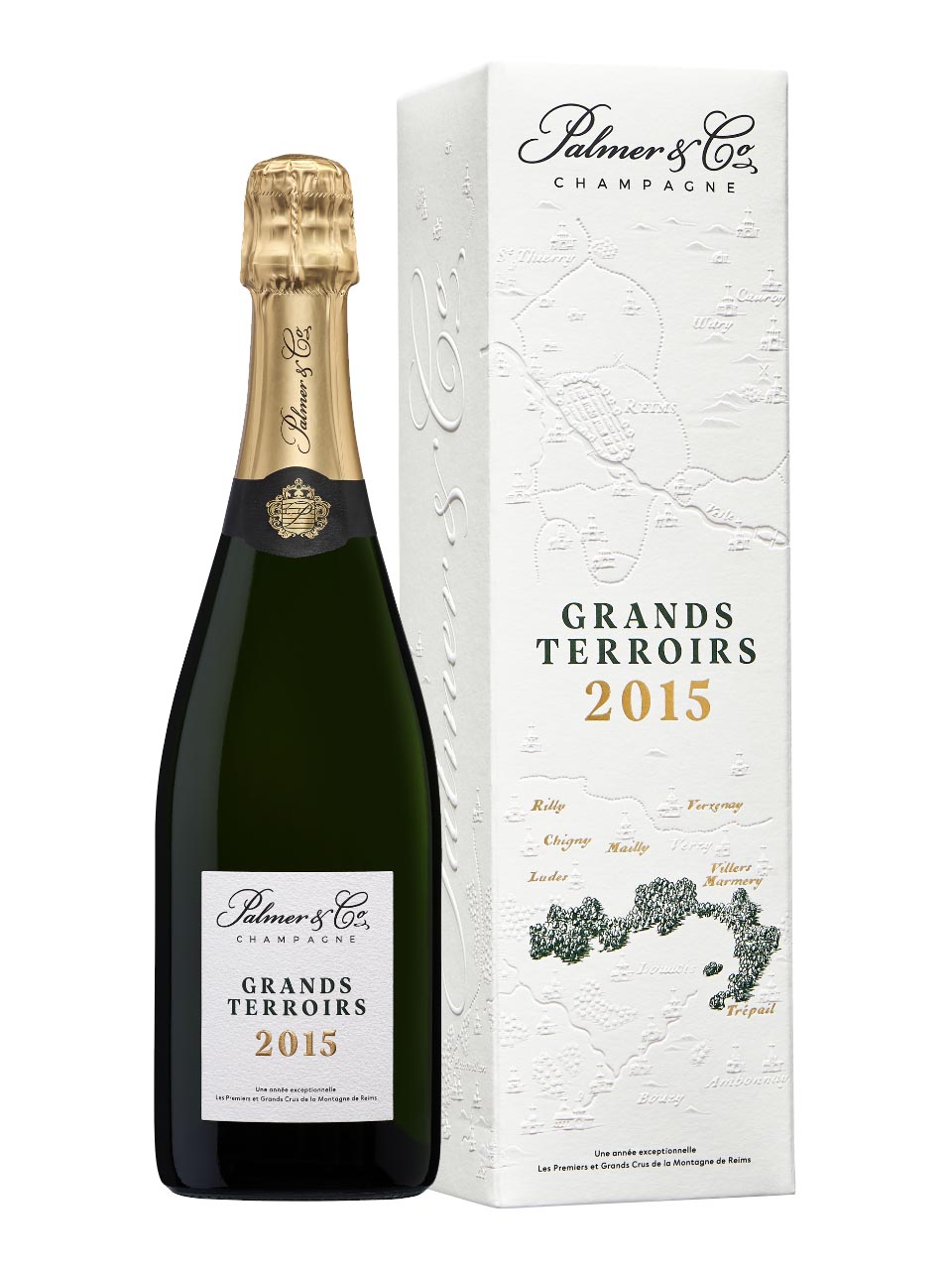 Palmer & Co., Grands Terroirs Vintage, Champagne, AOC, brut, white (gift box) 0.75L null - onesize - 1