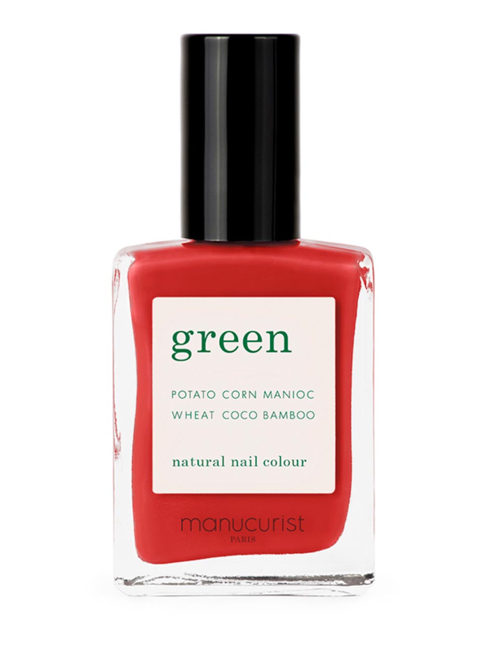 manucurist Green Natural Nail Polish Poppy Red 15 ml null - onesize - 1