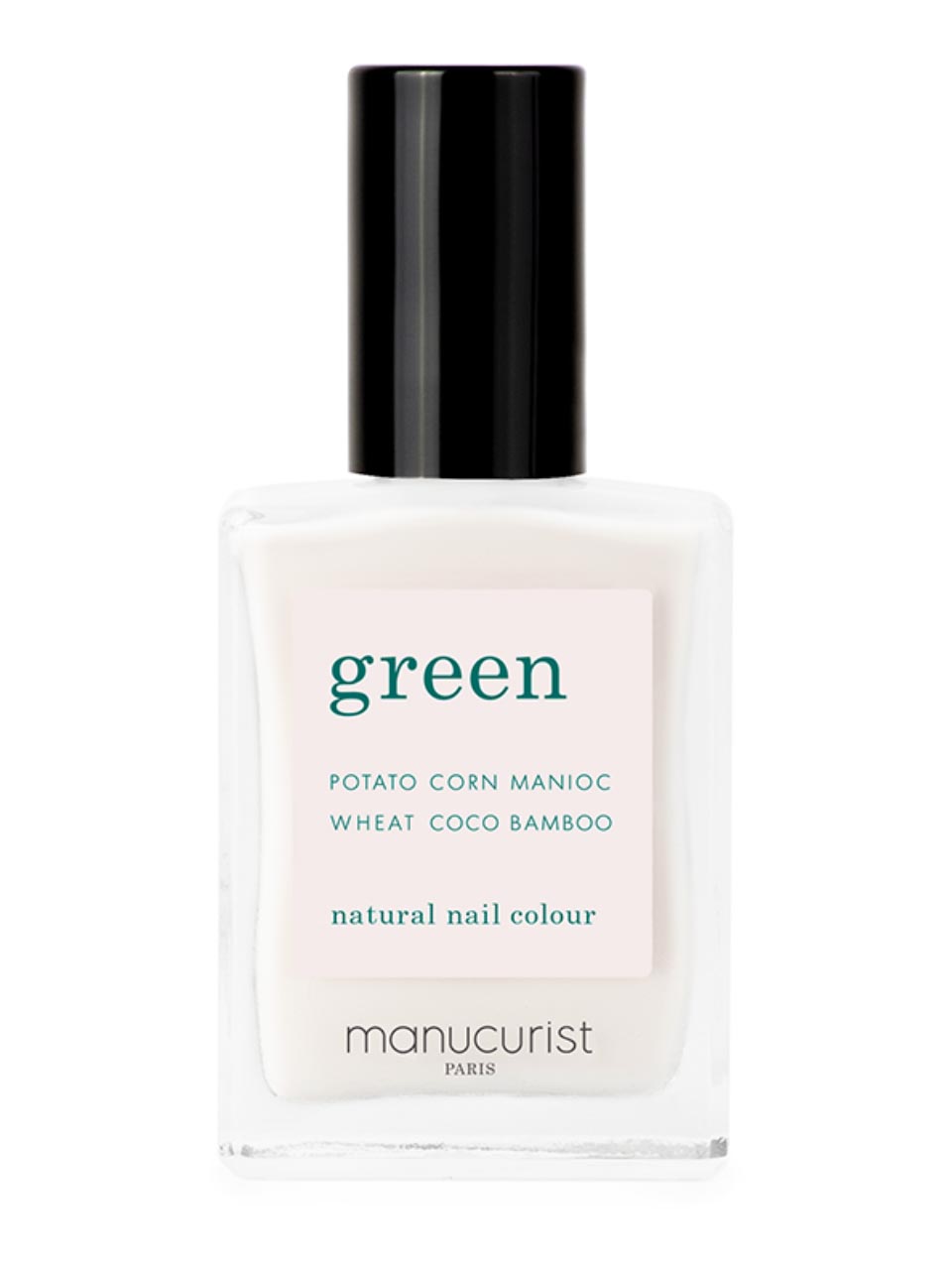 manucurist Green Natural Nail Polish Milky White 15 ml null - onesize - 1