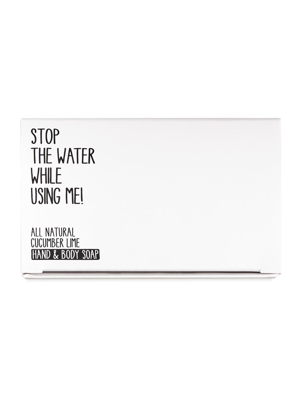 Stop the water while using me! Cucumber Lime Bar Soap 125 g null - onesize - 1