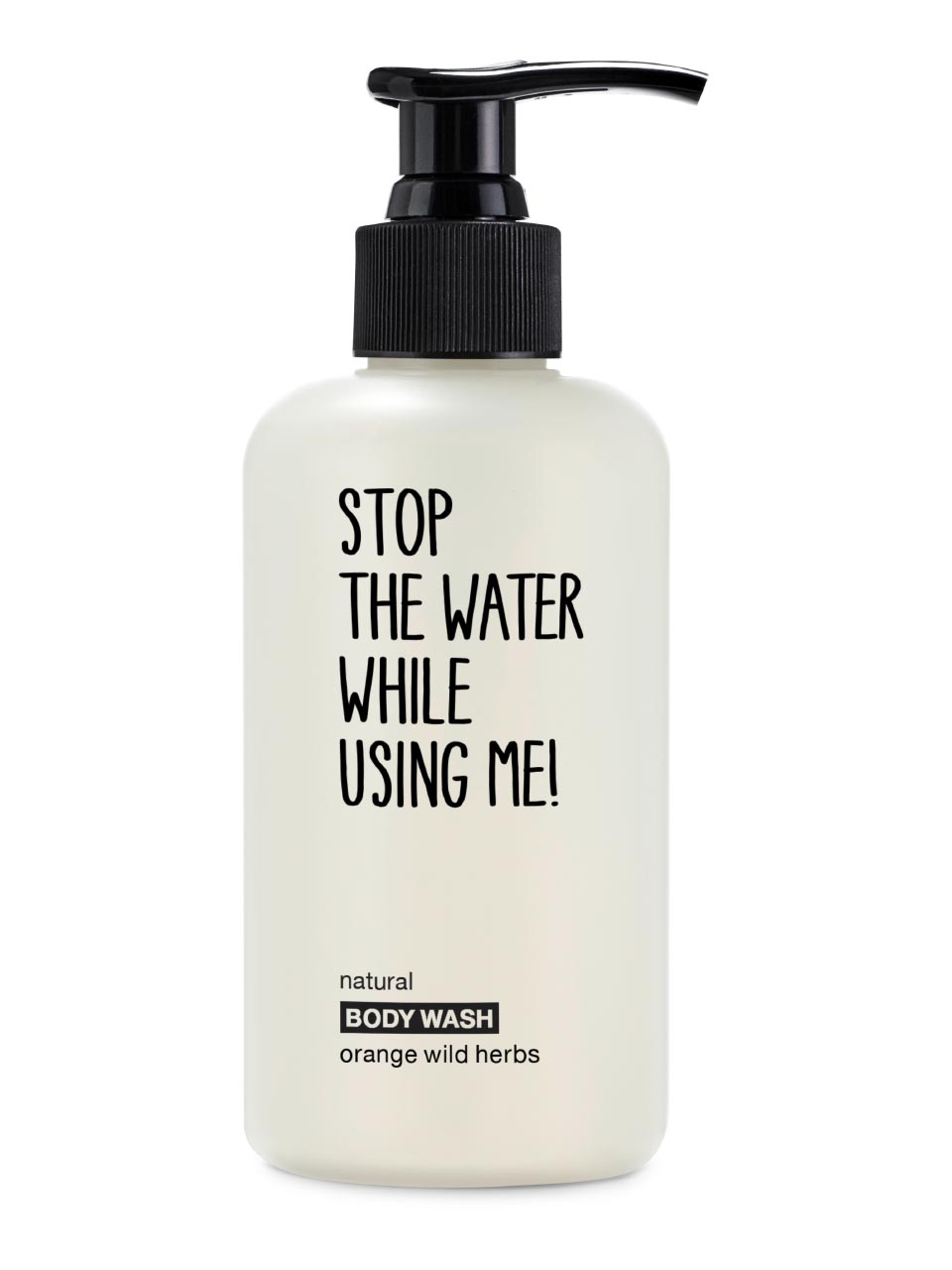Stop the water while using me! Orange Wild Herbs Body Wash 200 ml null - onesize - 1
