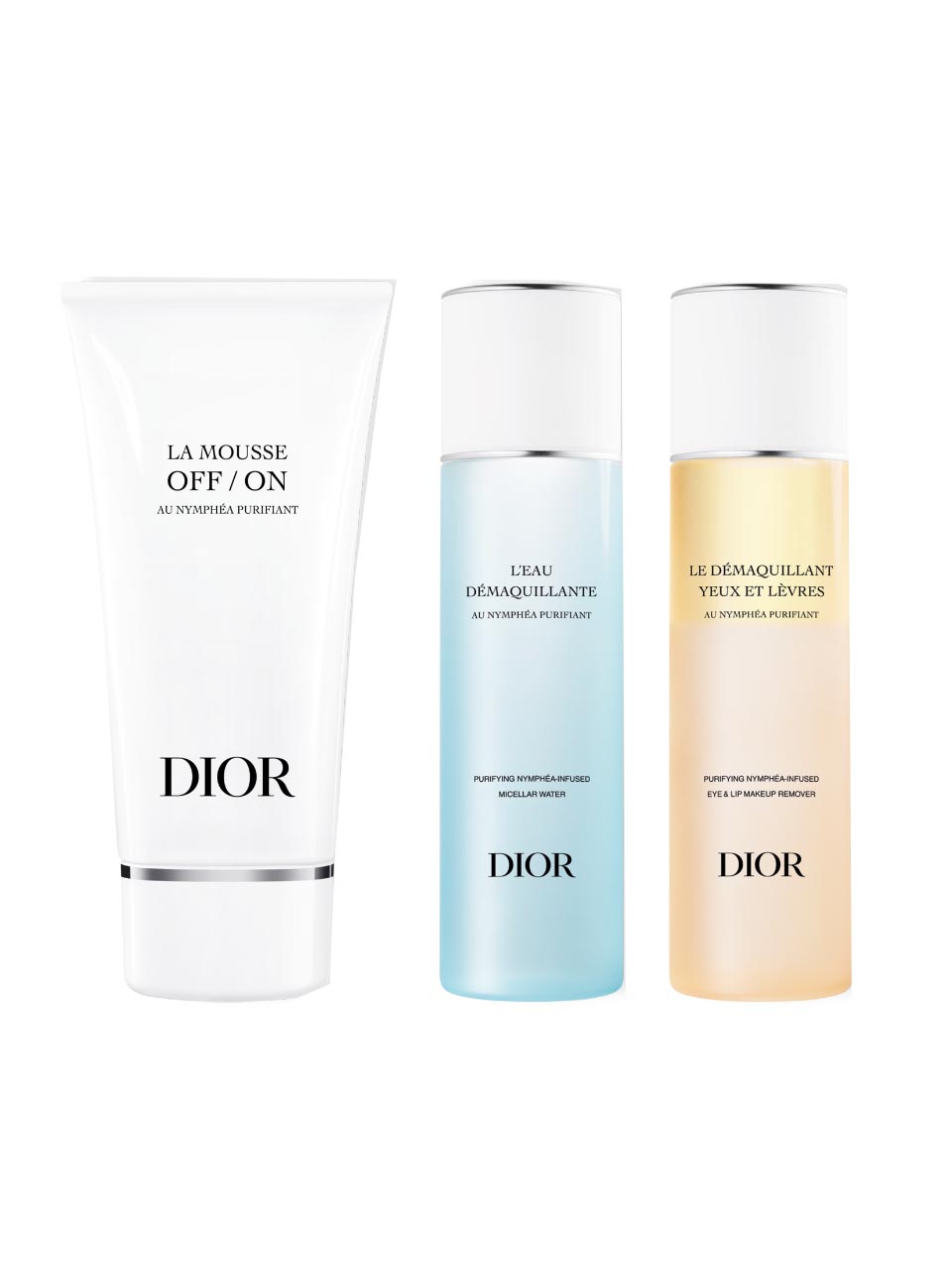 Dior Cleansing Set/La Mousse On/Off 50ml, Micellar Water 50ml, Makeup Remover 50ml null - onesize - 1