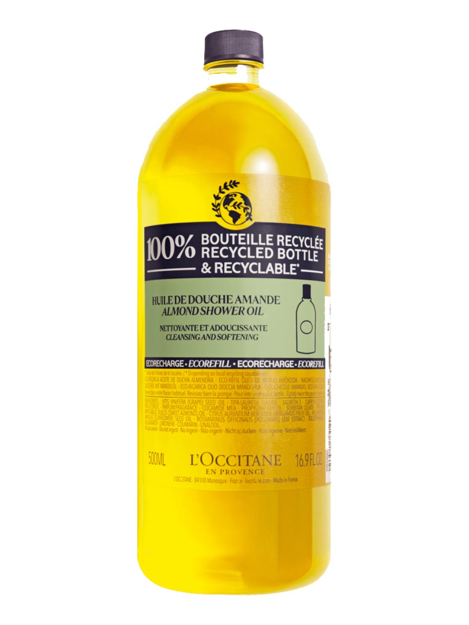 L'Occitane en Provence Almond Shower Oil Eco Refill 500 ml null - onesize - 1