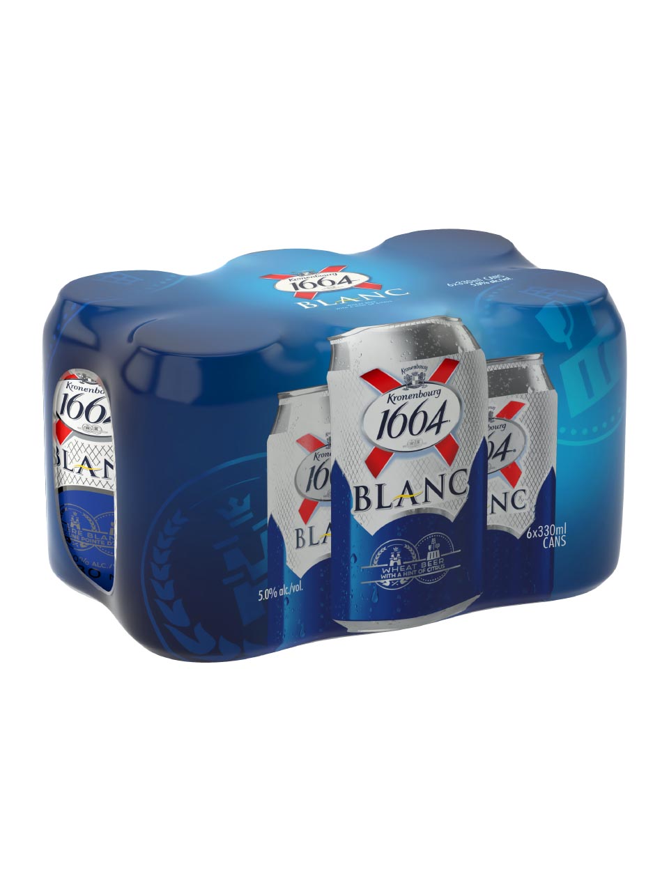 Kronenbourg 1664 Blanc 6x0.33L Can null - onesize - 1