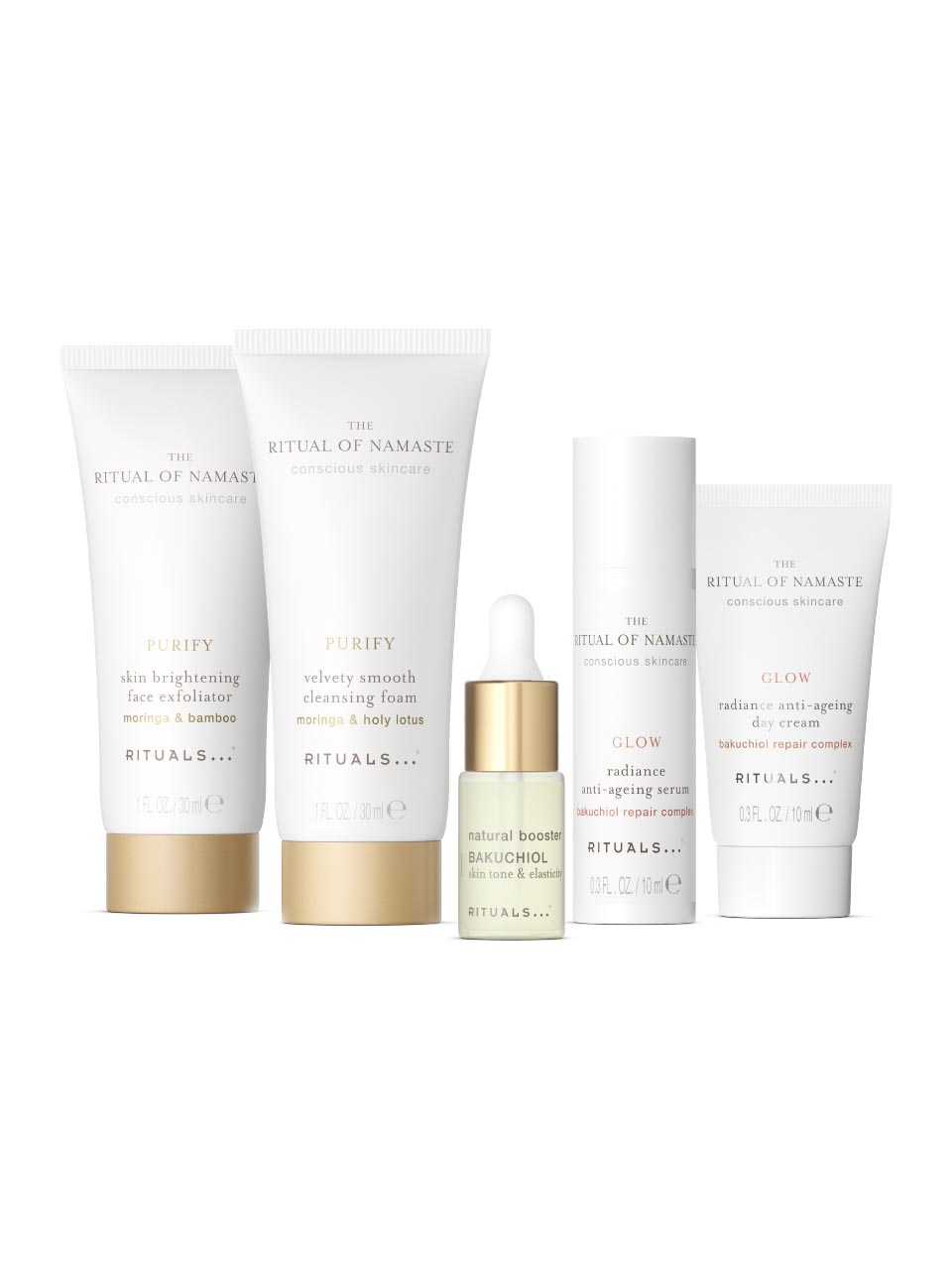 Rituals Namasté Set/Serum, Day, Booster, Cleansing Foam + Exfoliator null - onesize - 1