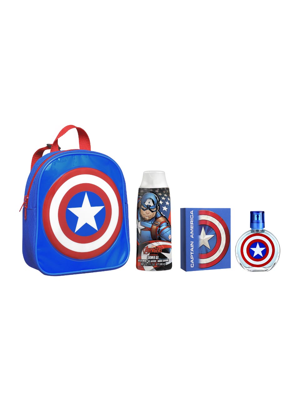 Kids World Captain America Set/EdT 50 ml + Shower Gel + Backpack null - onesize - 1