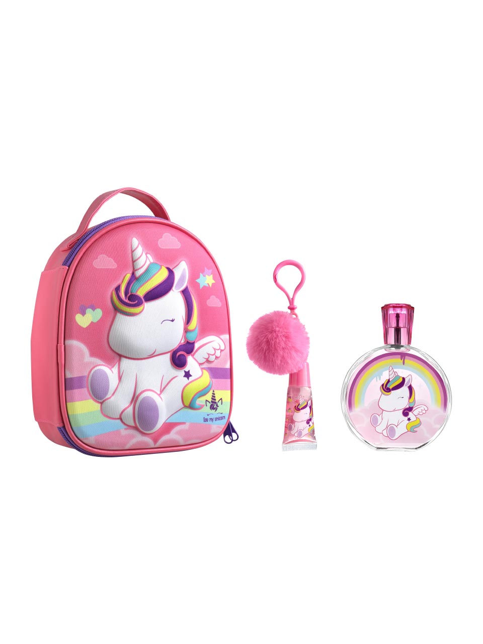 Kids World Eau my Unicorn Set/Zip Case, EdT 100 ml + Charm null - onesize - 1