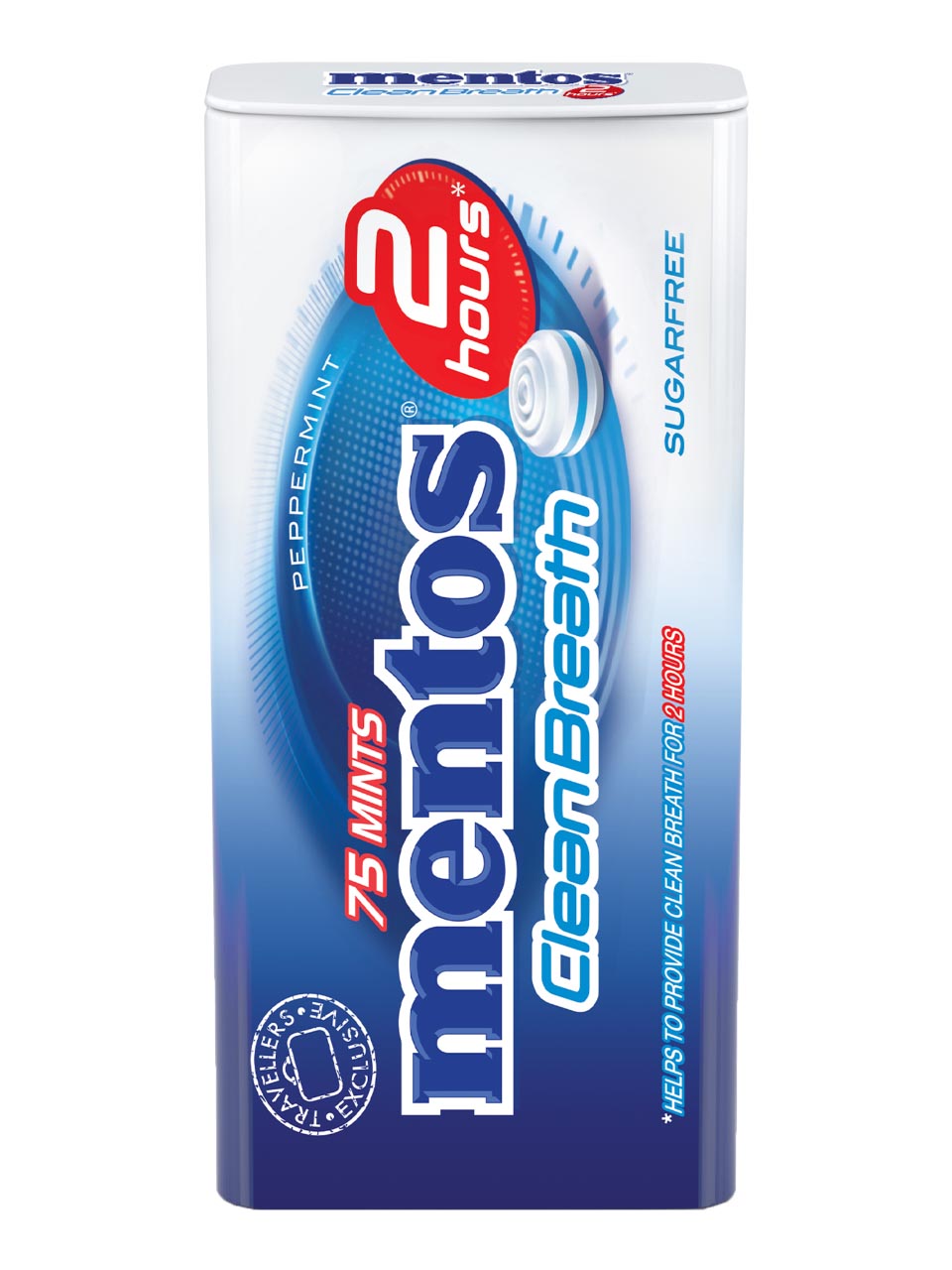 Mentos Clean Breath sugarfree peppermint pastilles null - onesize - 1