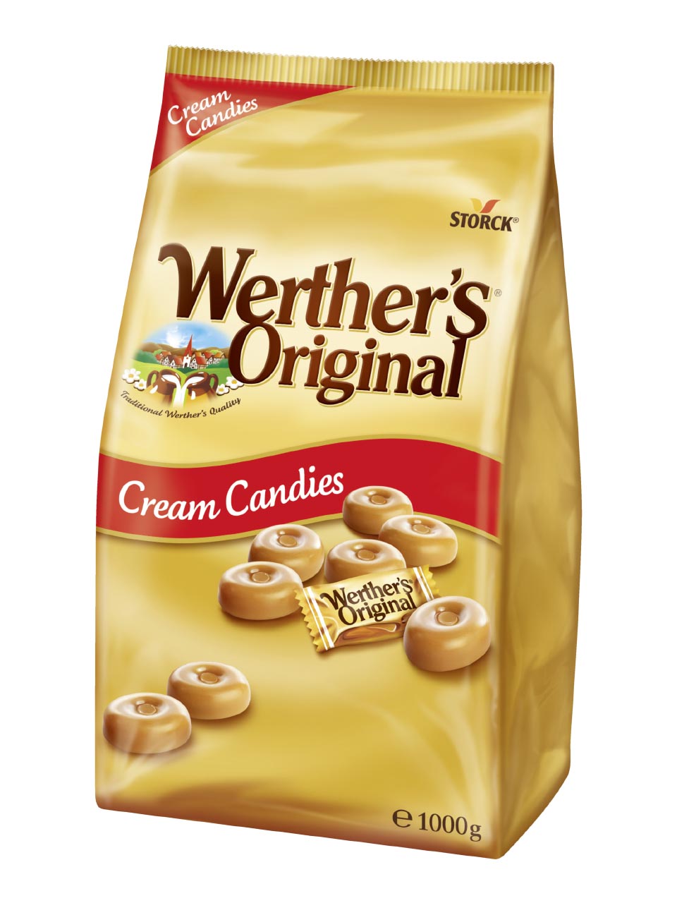 Werther’s Original cream candies 1kg null - onesize - 1