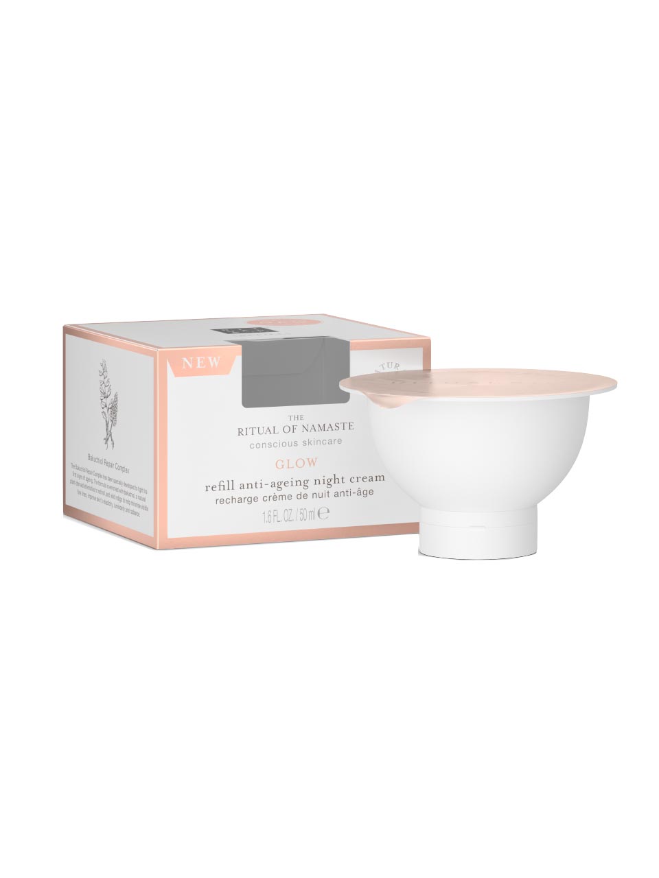 Rituals Namasté Glow Anti-Ageing Night Cream Refill 50 ml null - onesize - 1