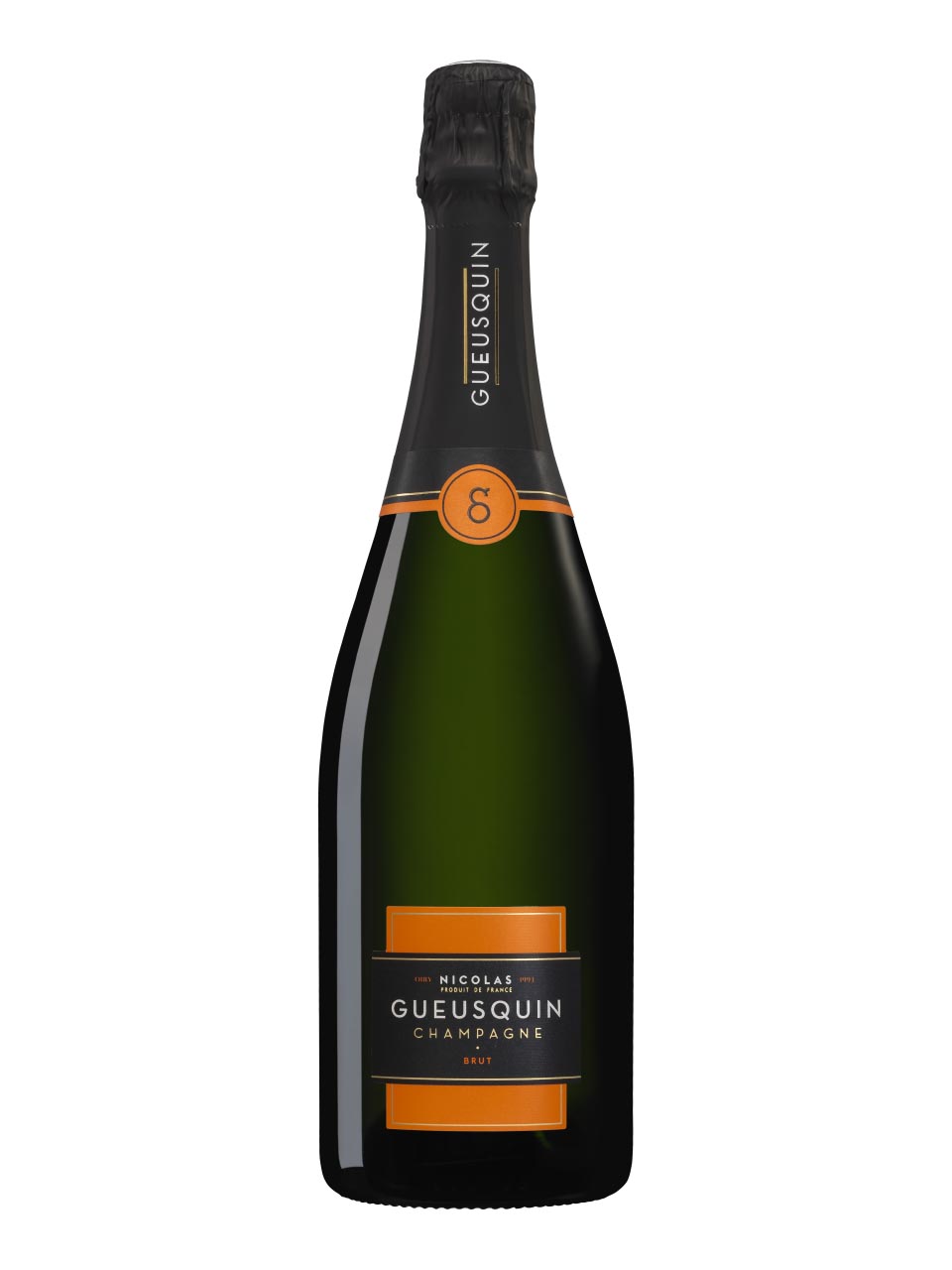 Nicolas Gueusquin, Premier Cru, Champagne, AOC, brut, white 0.75L (gift pack) null - onesize - 1