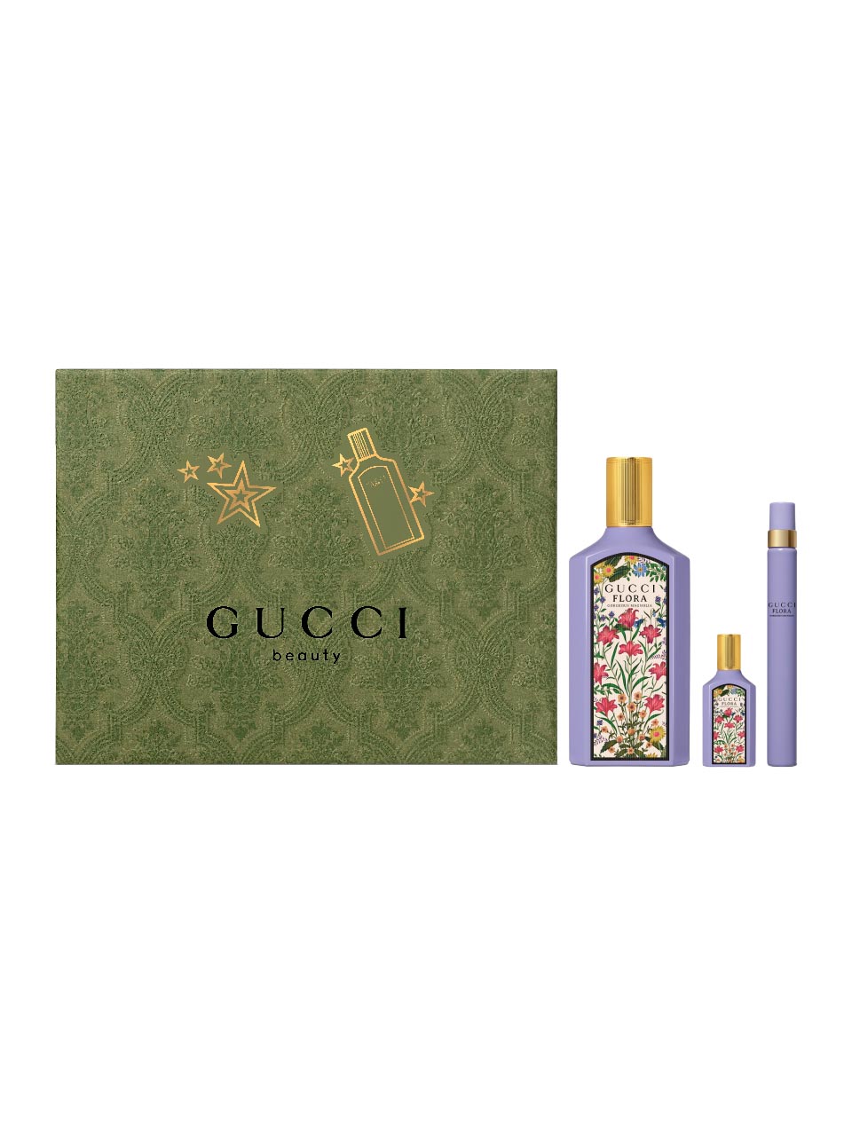Gucci Flora set > Gorgeous Magnolia Eau de Parfum 100 ml + Pen Spray 10 ml + Eau de Parfum 5 ml null - onesize - 1