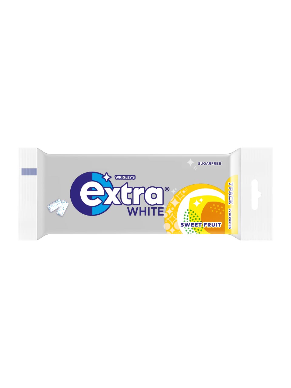 Wrigley's EXTRA White Sweet Fruit chewing gum 98g null - onesize - 1