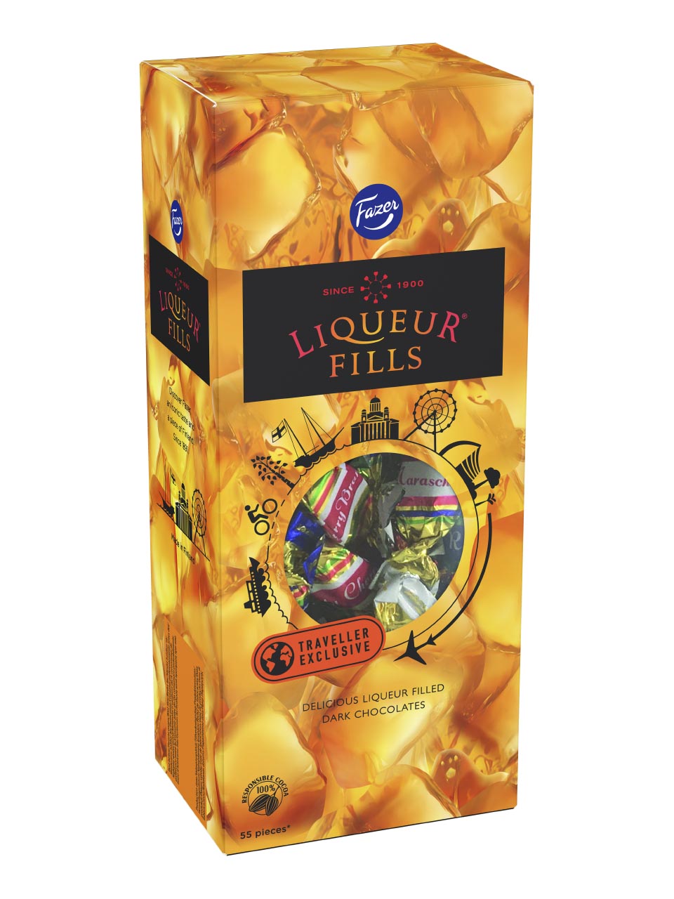 Fazer Liqueur Fills chocolates filled with liqueur 420g null - onesize - 1