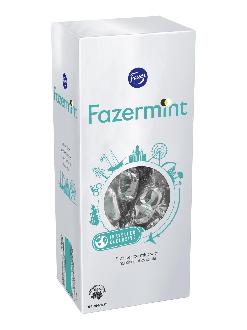 Fazer Fazermint chocolates with a soft mint filling 420g null - onesize - 1