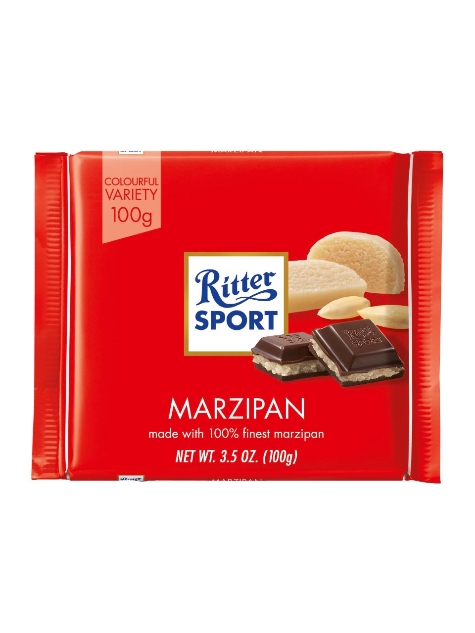 Ritter Sport Marcipan, 100g null - onesize - 1