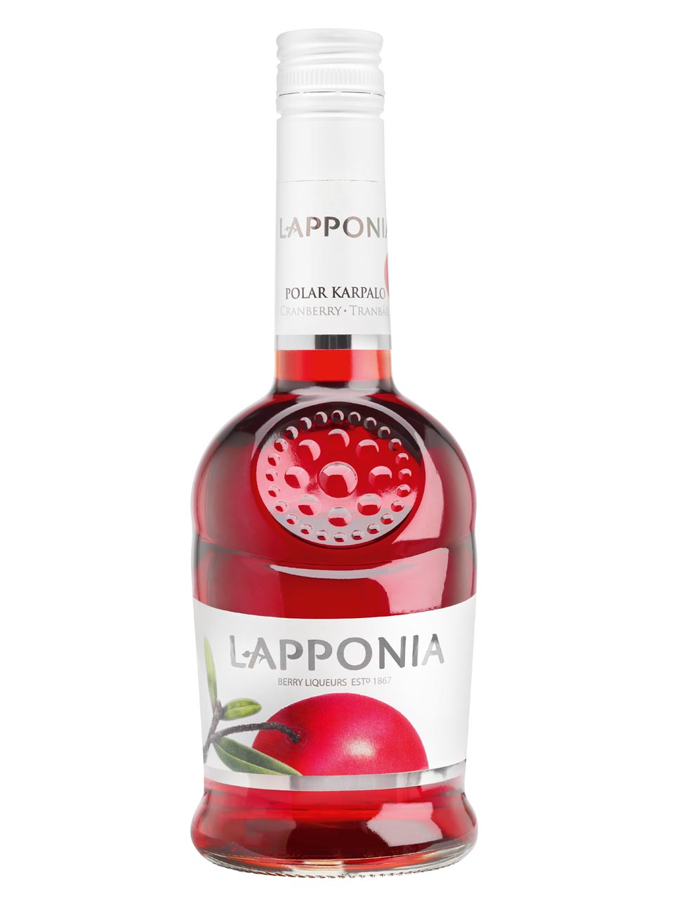 Lapponia Polar Cranberry Finnish Fruit Liqueur 21% 0.5L null - onesize - 1