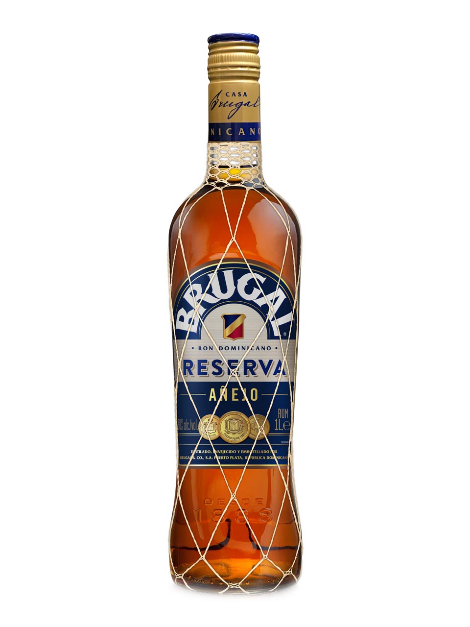Brugal Rum Anejo Res. 38% 1L null - onesize - 1