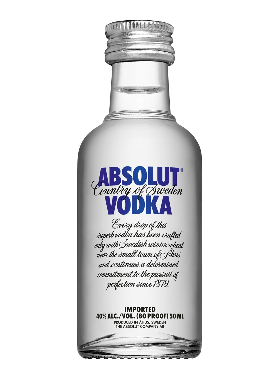 Absolut Blue Vodka 40% 0,05L PET null - onesize - 1