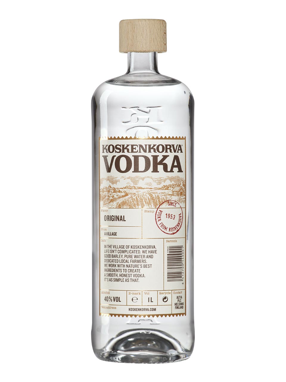 Koskenkorva Vodka 40% 1L null - onesize - 1
