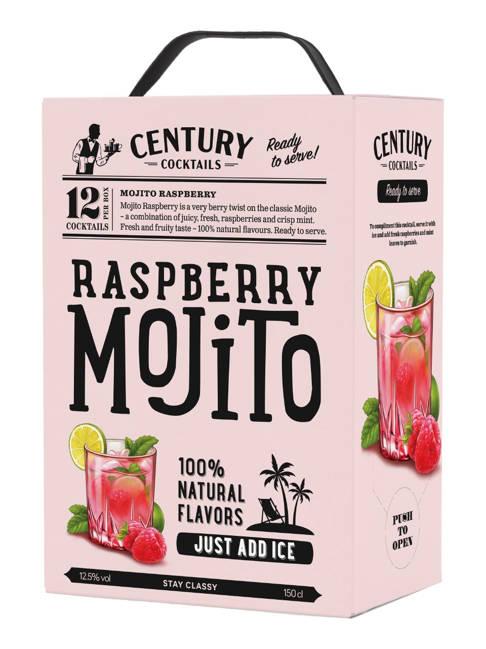 Classic Cocktails Raspberry Mojito 12.5%1.5L BIB* null - onesize - 1