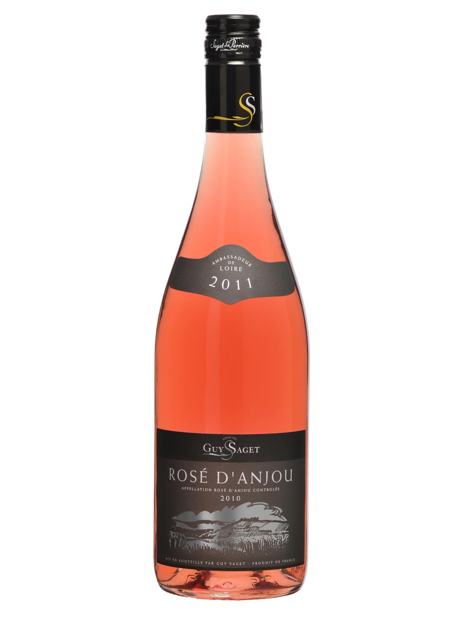 Guy Saget, Rosé d'Anjou, AOC, semi-sweet, rosé 0.75L null - onesize - 1