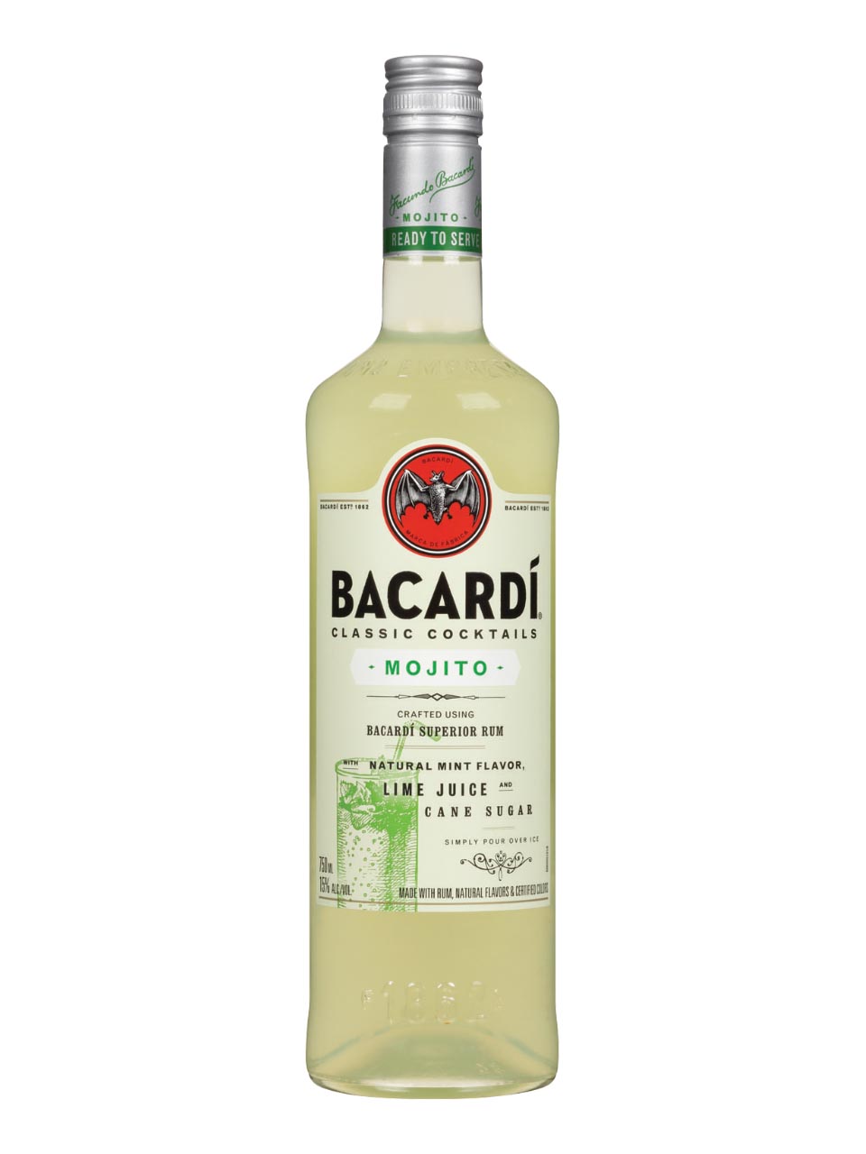 Bacardi Mojito 14.9% 1L null - onesize - 1