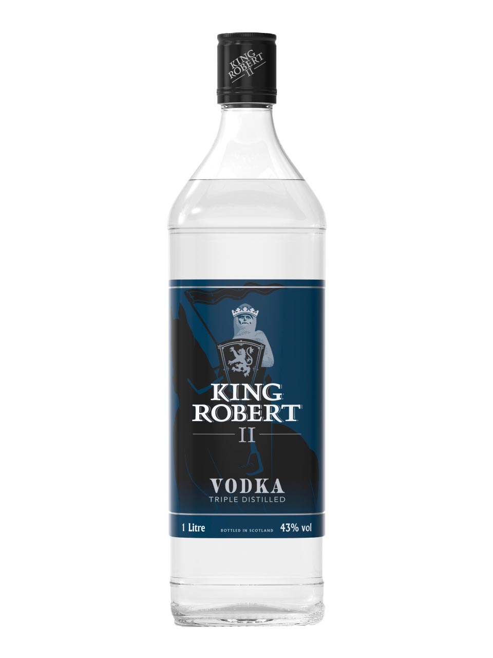 King Robert II Vodka 43% 1L null - onesize - 1