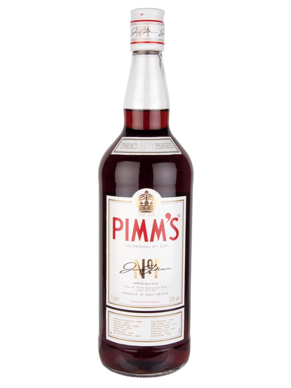 Pimm's Cup No.1 25% 1L null - onesize - 1