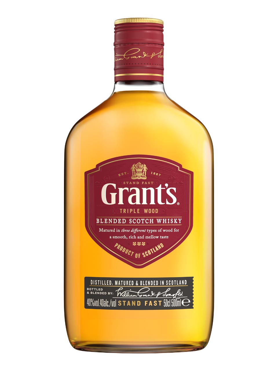 Grant's Triple Wood Blended Scotch Whisky 43% 0.5L PET null - onesize - 1