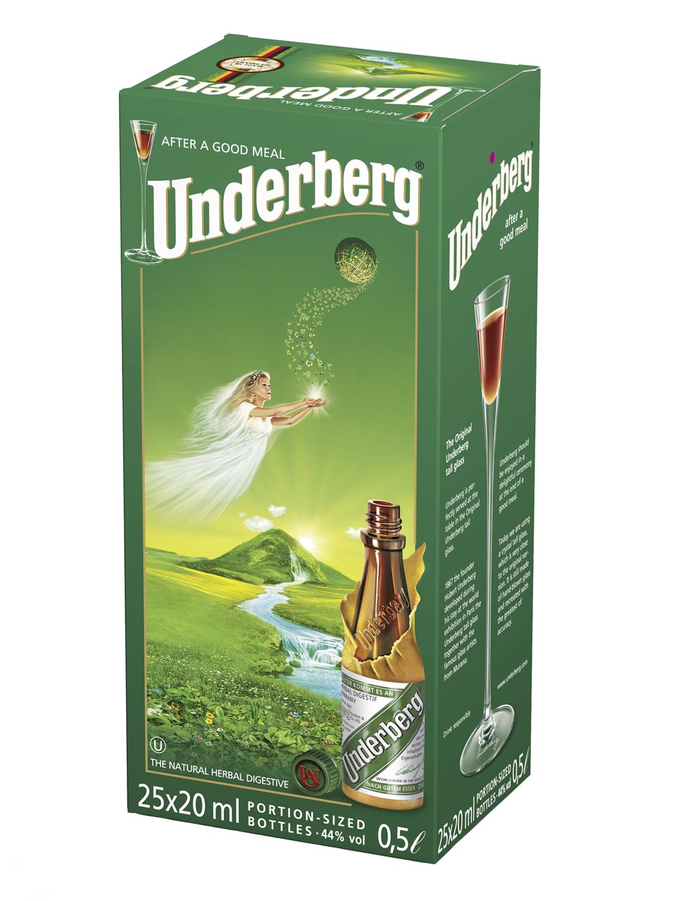 Underberg 44% 25x20 Ml null - onesize - 1