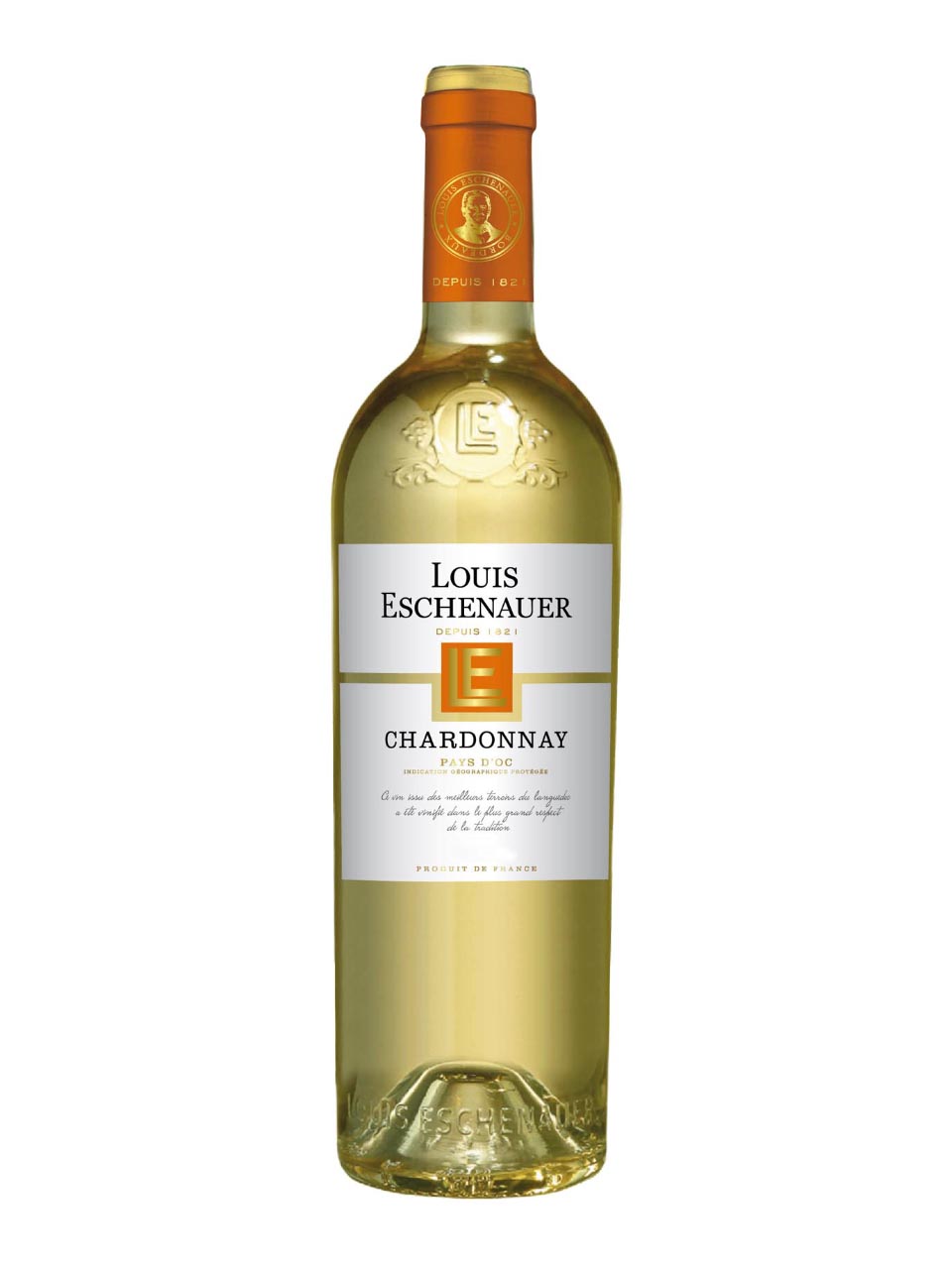 Louis Eschenauer, Chardonnay, Languedoc, IGP, dry, white 0.75L null - onesize - 1