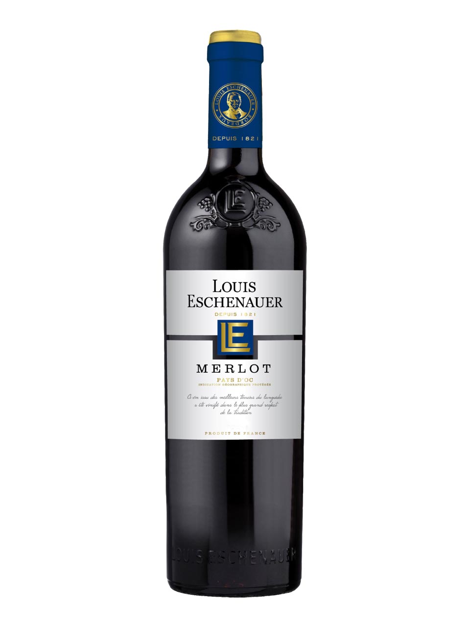 Louis Eschenauer, Merlot, Languedoc, IGP, dry, red 0.75L null - onesize - 1