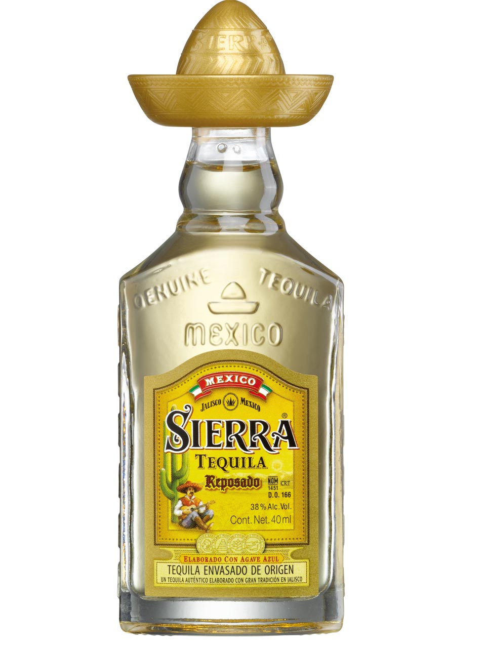 Sierra Tequila Reposado 38% 4cl null - onesize - 1