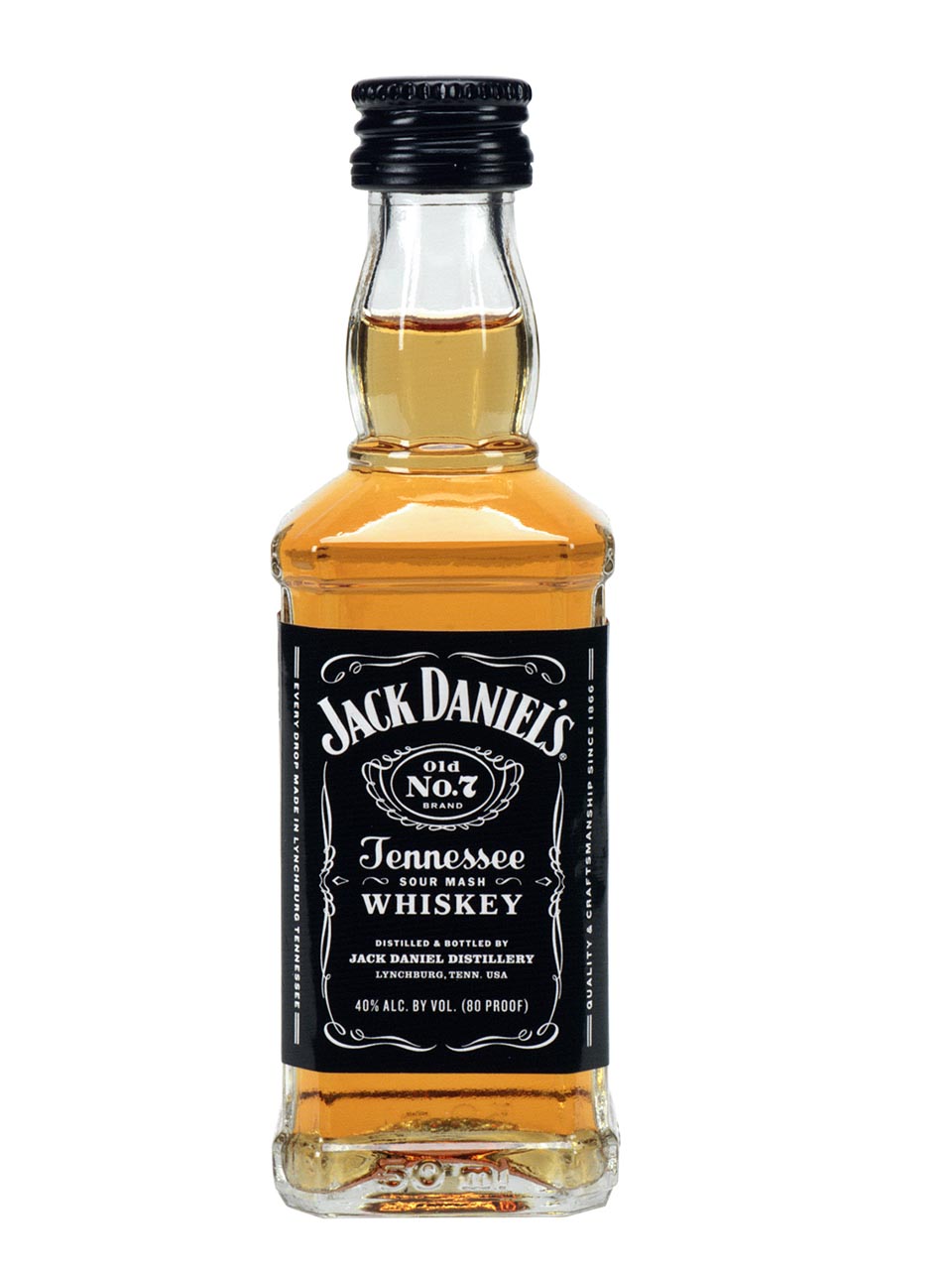 Jack Daniel's Black Label No. 7 Tennessee Whiskey 40% 0.05L PET null - onesize - 1