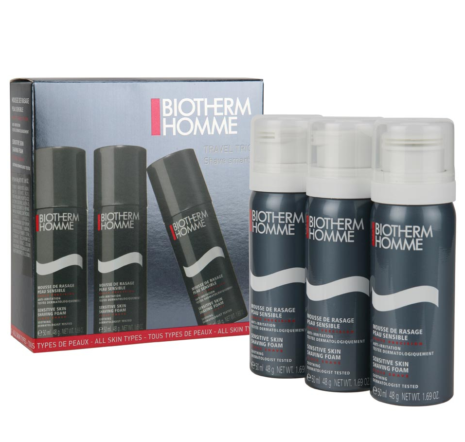 Homme Shaving Essentials Travel Size Shaving Foam Set, 3 x 50ML Travel exclusive null - onesize - 1