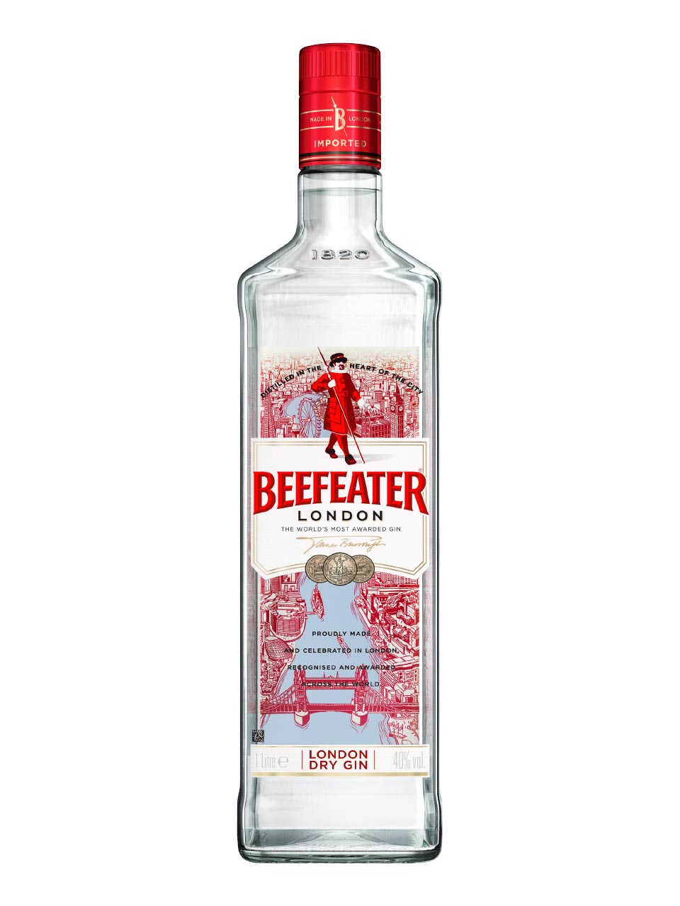 Beefeater London Dry Gin 40% 1L null - onesize - 1